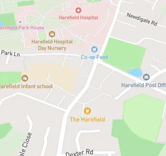 map for Harefield Pharmacy