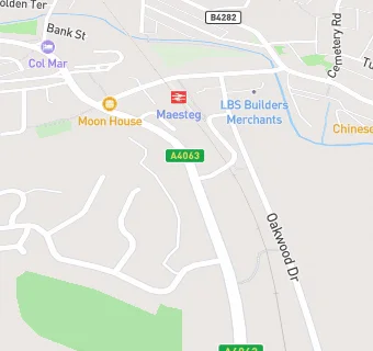 map for Moon House