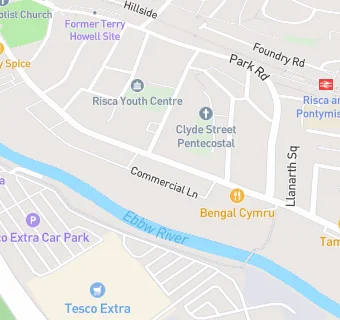 map for Bengal Cymru