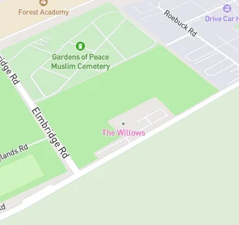 map for The Willows Sports And Social Club