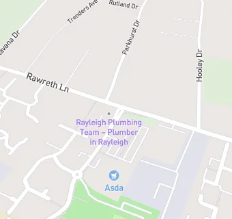 map for Rayleigh Leisure Centre