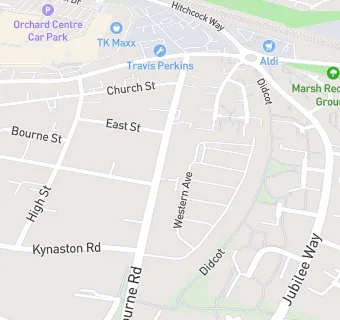 map for Busby House Dental Centre