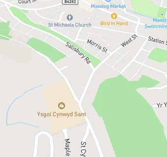 map for Big Bocs Bwyd Cynwyd Sant