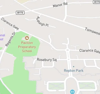 map for Pavilion Preparatory Nursery