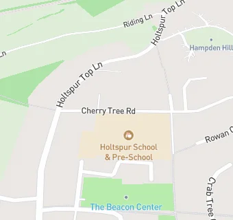 map for Holtspur School & Pre-School