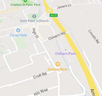 map for Chalfont St Peter Dental Practice