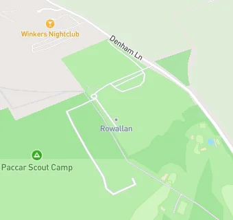 map for PACCAR Scout Camp