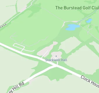 map for The Burstead Golf Club