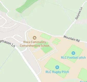 map for Risca Comprehensive School Canteen