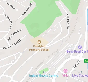 map for Coedylan Primary School