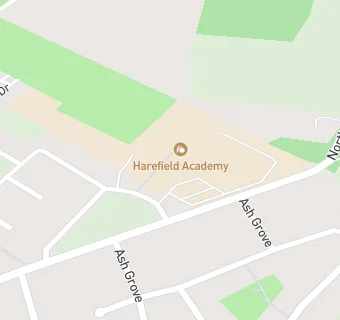 map for The Harefield Academy