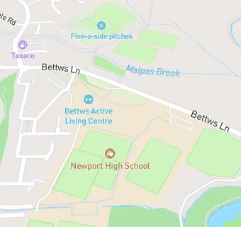 map for Chartwells @ Newport High School