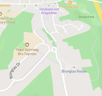 map for Brynglas Bungalow