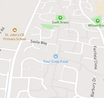 map for Cornerstone Christian Centre