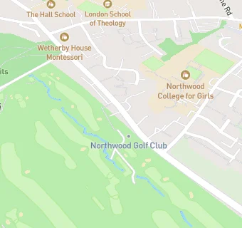 map for Northwood Golf Club