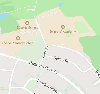 map for Drapers Academy