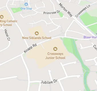 map for Crossways Junior School