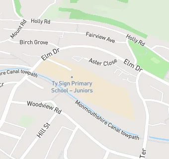 map for Ty Sign Primary School