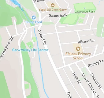 map for New Town Takeaway