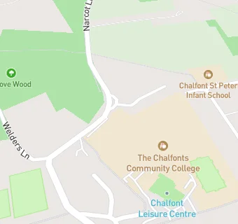 map for The Chalfonts Community College