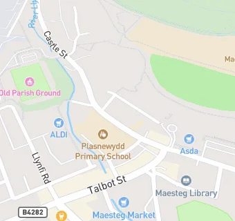 map for Asda Supermarket