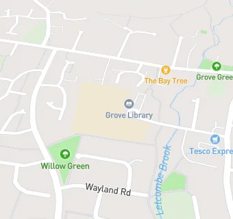 map for Millbrook Junior School