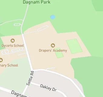 map for Drapers' Maylands Primary School