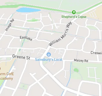 map for Sainsbury's Local