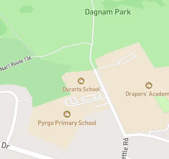 map for Lime Academy Forest Approach