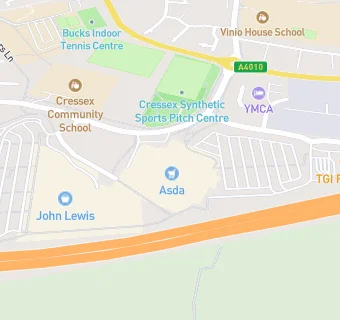 map for Asda Pharmacy