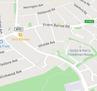 map for Fairford Court