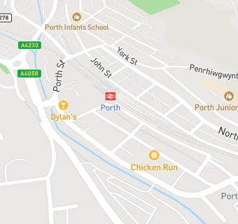 map for Mr Ho Chinese Takeaway