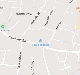 map for Tesco Express