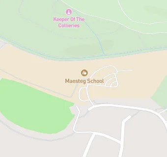 map for Maesteg Comprehensive School Canteen