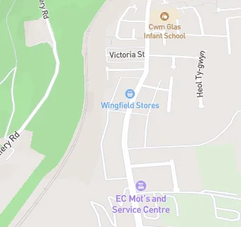 map for Wingfield Stores