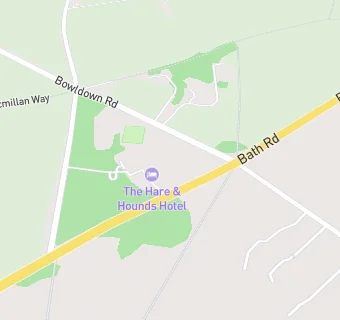 map for Hare And Hounds Hotel