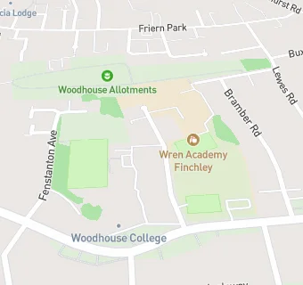 map for Wren Academy