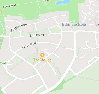 map for The Chough Public House