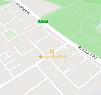 map for Hainault Peri Peri