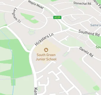 map for South Green Infant School