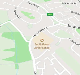 map for South Green Junior School