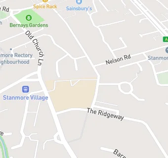 map for Stanmore College