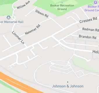 map for High Wycombe Hospital School