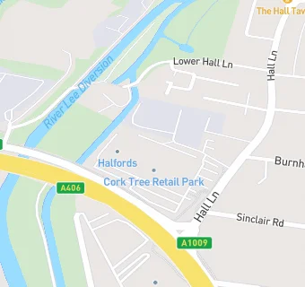 map for Aldi Stores