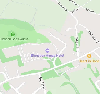 map for Best Western Plus Blunsdon House Hotel