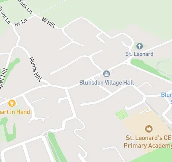 map for Blunsdon Pre-School Ltd