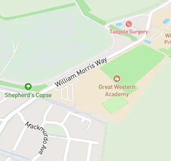 map for Great Western Academy