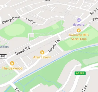 map for Afan Tavern