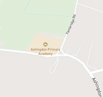 map for Ashingdon School