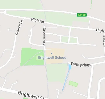 map for Brightwell-Cum-Sotwell Church of England (C) Primary School